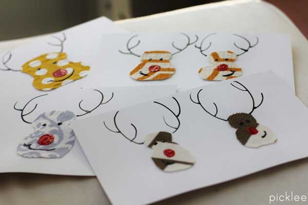 34 Neat DIY Christmas Postcard Ideas For a Joyful Season homesthetics (16)