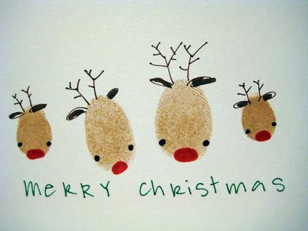 34 Neat DIY Christmas Postcard Ideas For a Joyful Season homesthetics (19)