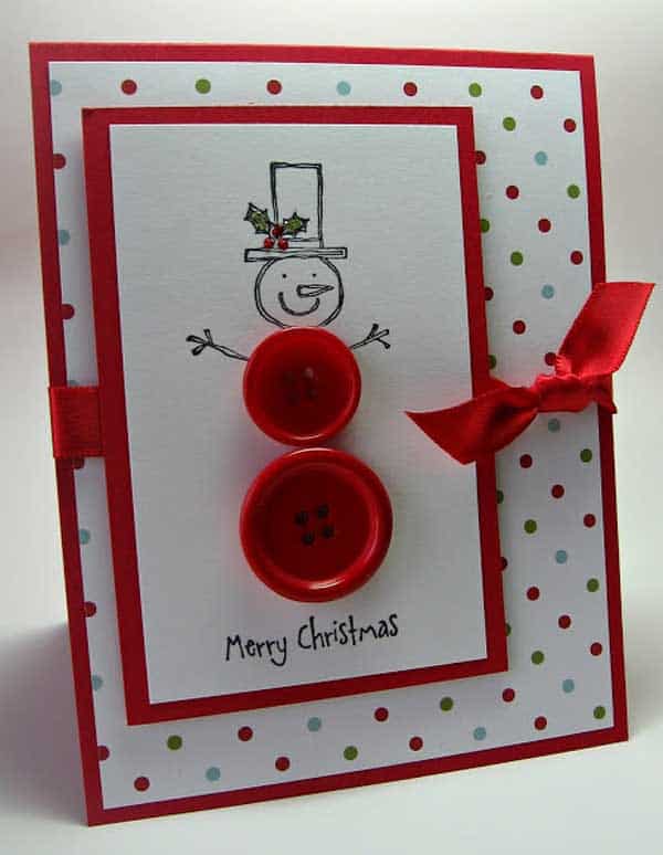 34 Neat DIY Christmas Postcard Ideas For a Joyful Season homesthetics (20)