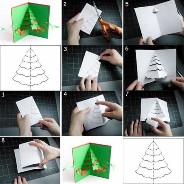 34 Neat DIY Christmas Postcard Ideas For a Joyful Season homesthetics (21)