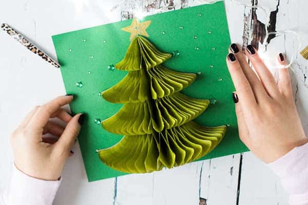 34 Neat DIY Christmas Postcard Ideas For a Joyful Season homesthetics (27)