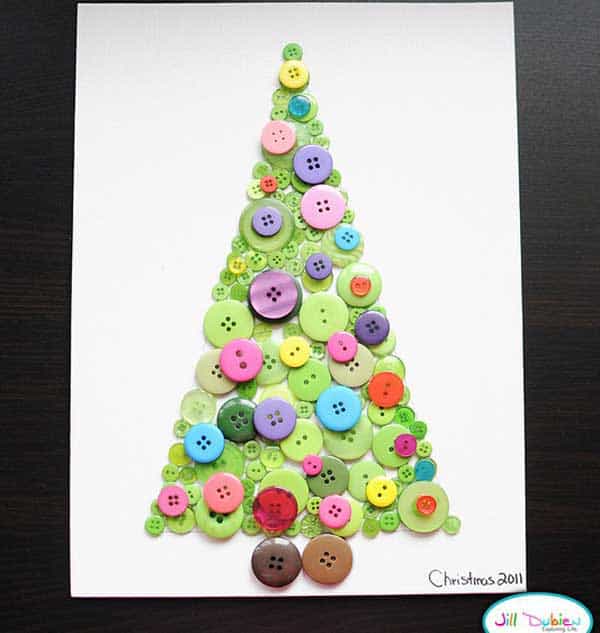 34 Neat DIY Christmas Postcard Ideas For a Joyful Season homesthetics (29)