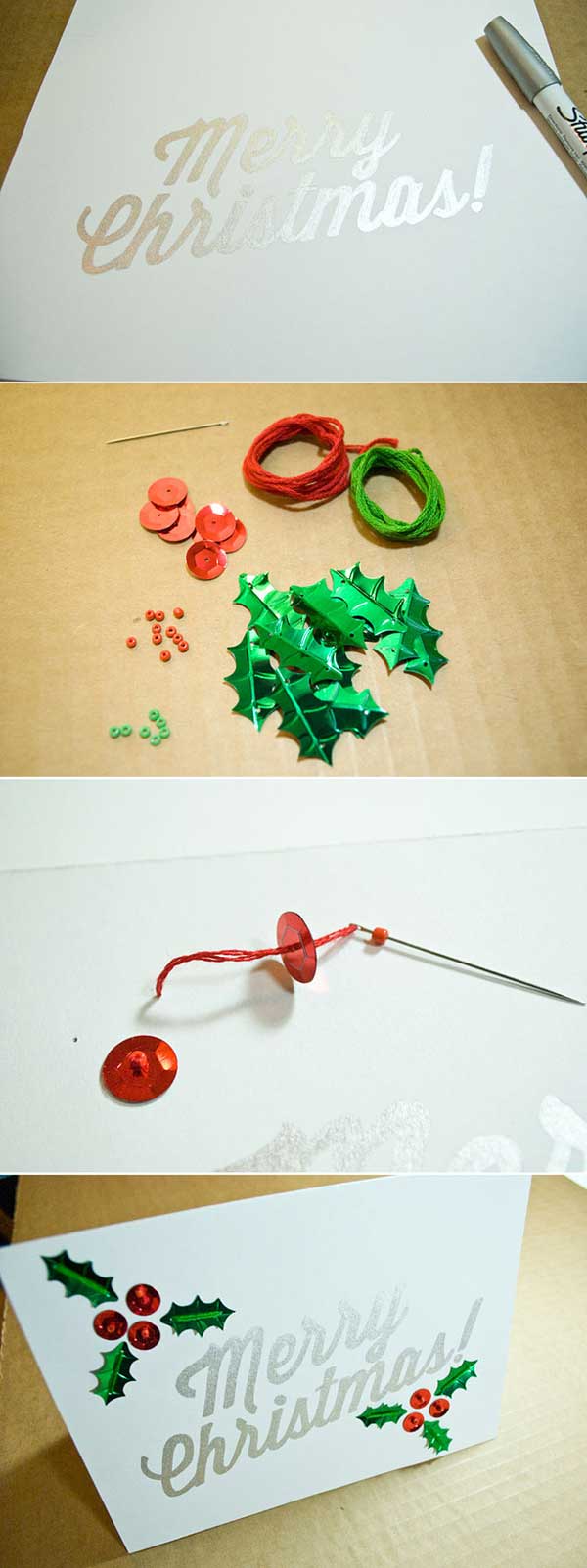 34 Neat DIY Christmas Postcard Ideas For a Joyful Season homesthetics (36)