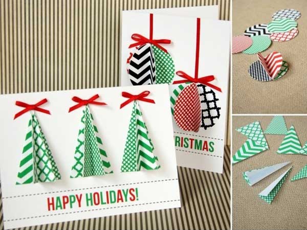 34 Neat DIY Christmas Postcard Ideas For a Joyful Season homesthetics (4)