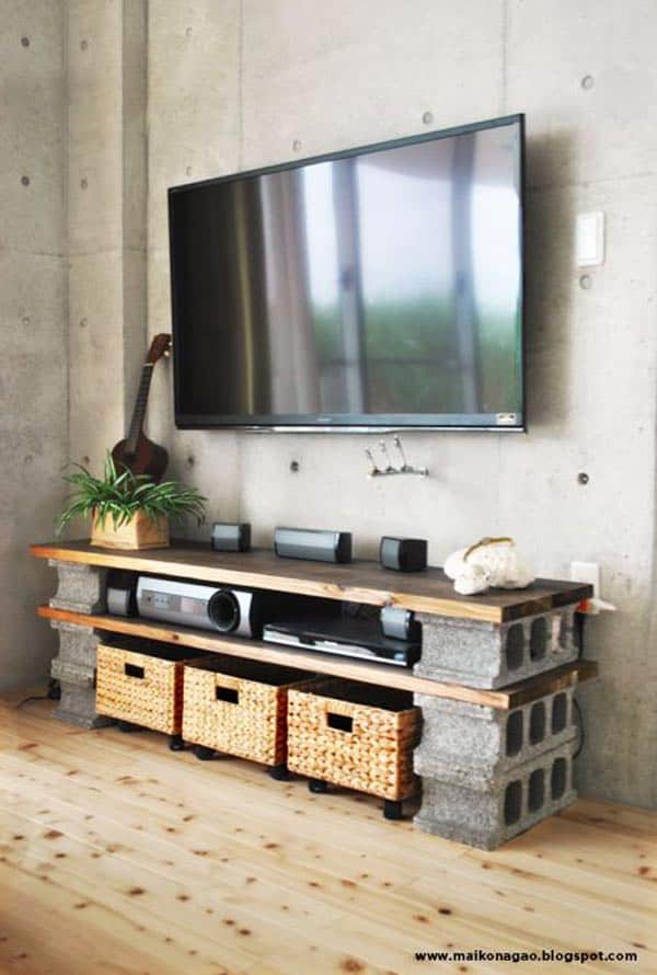 16 Creative Do It Yourself Cinder Block Projects For Your Home homesthetics (7)
