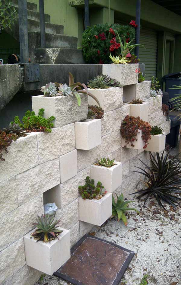 16 Creative Do It Yourself Cinder Block Projects For Your Home homesthetics (8)