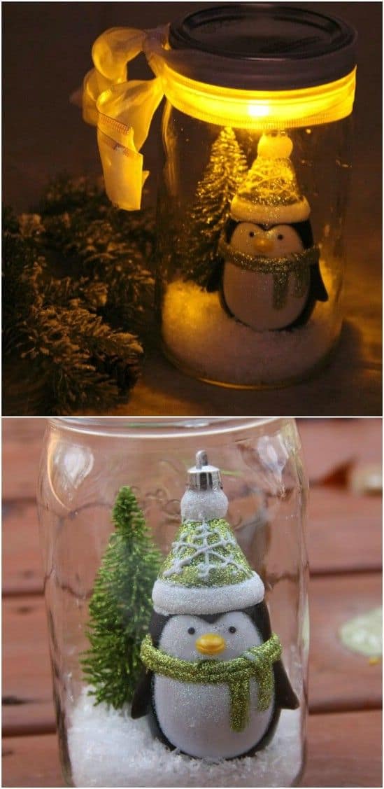 18 Captivating DIY Christmas Mason Jars (15)