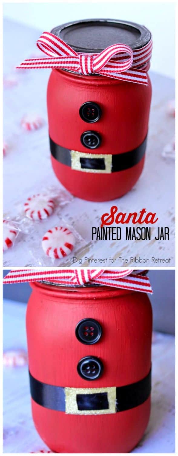 18 Captivating DIY Christmas Mason Jars (2)