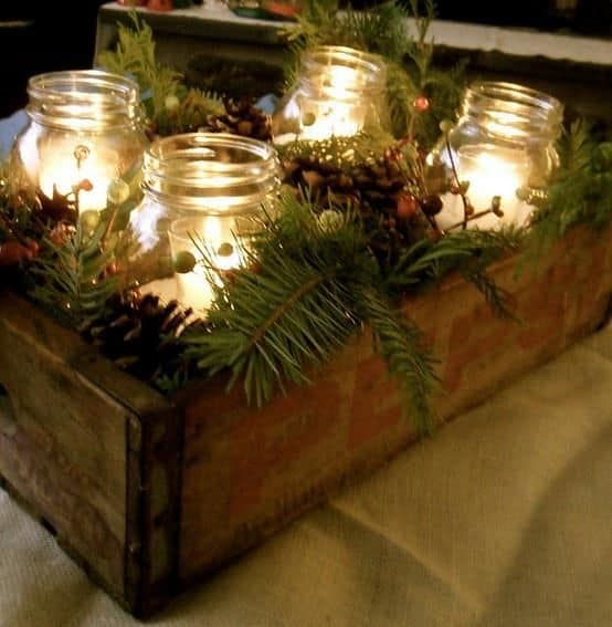 18 Captivating DIY Christmas Mason Jars (7)