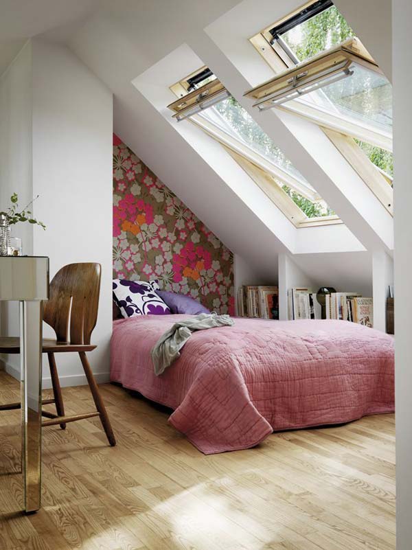 20 Spectacular Design Ideas For Unused Attic Space design homesthetics (11)