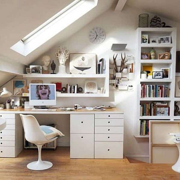 20 Spectacular Design Ideas For Unused Attic Space design homesthetics (9)