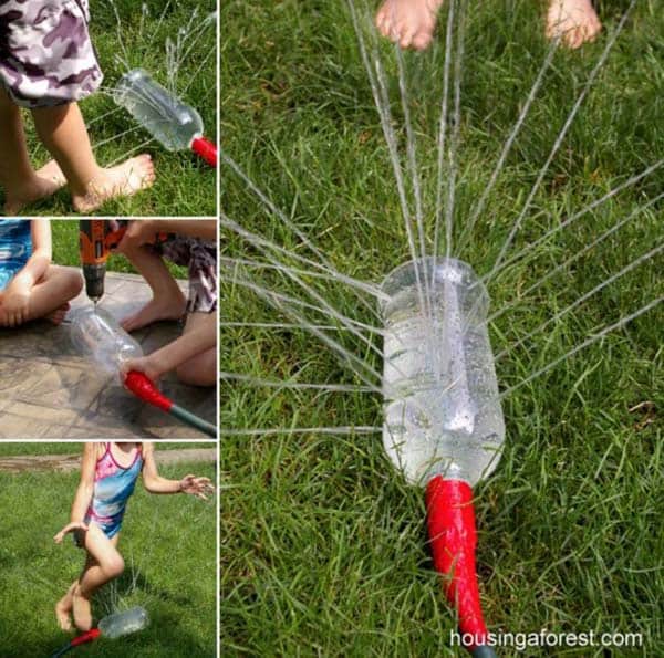 23. make your little one's summer in the garden fun