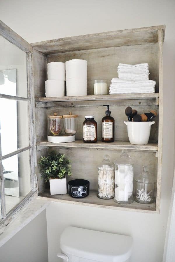 18 Shabby Chic Bathroom Ideas Suitable For Any Home (12)