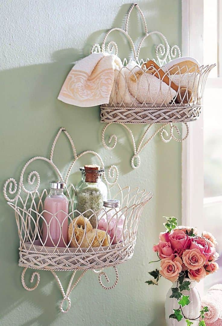 18 Shabby Chic Bathroom Ideas Suitable For Any Home (16)