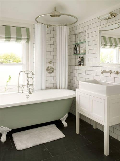18 Shabby Chic Bathroom Ideas Suitable For Any Home (5)