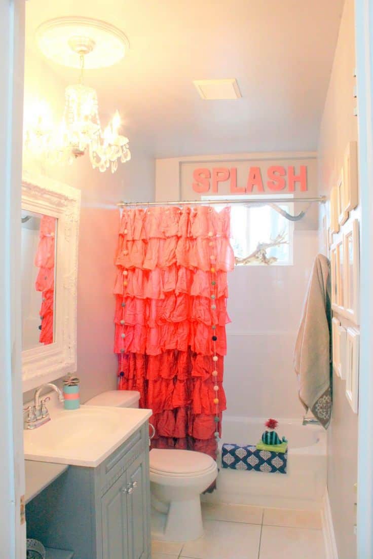 18 Shabby Chic Bathroom Ideas Suitable For Any Home (6)