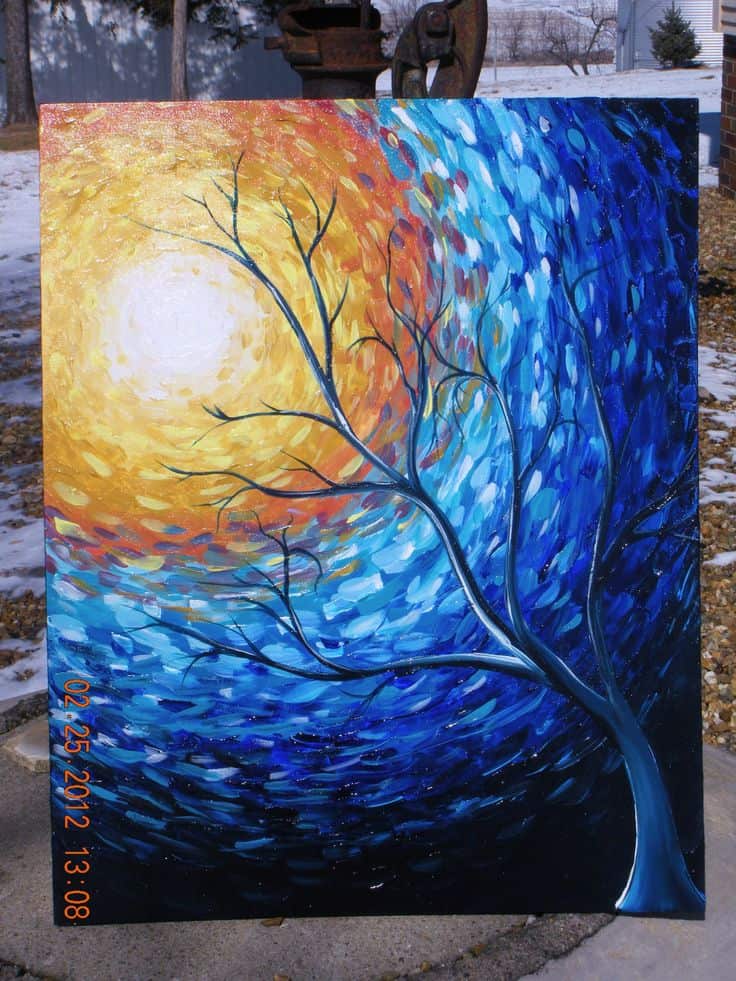 #3 ENVISION BEING INSPIRED BY THE ELEMENTS OF NATURE TO CREATE YOUR FIRST PAINTINGS