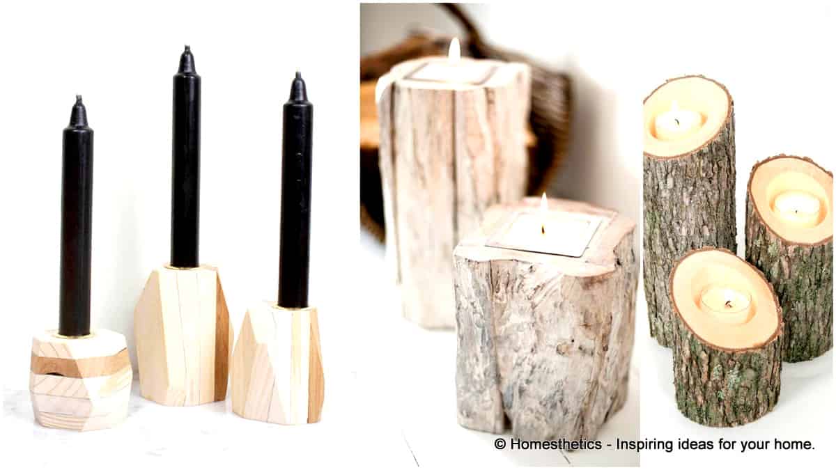 21 Stunning Wooden Candle Holders and Candle Holder Centerpiece Detailed Guide