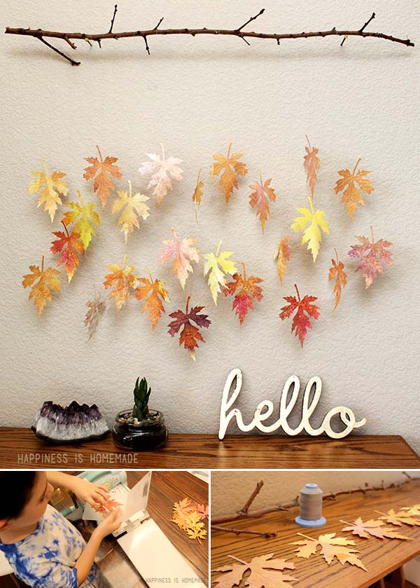 #1 CRAFT PAPER LEAVES FOR YOUR FALL DECOR