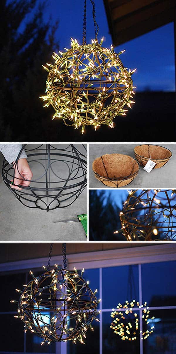 #11  BUILD A STRING ART GLOBE FOR YOUR PATIO