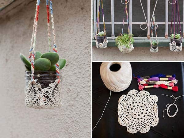 #5 CRAFT A LACE SUPPORT FOR YOUR PLANTERS