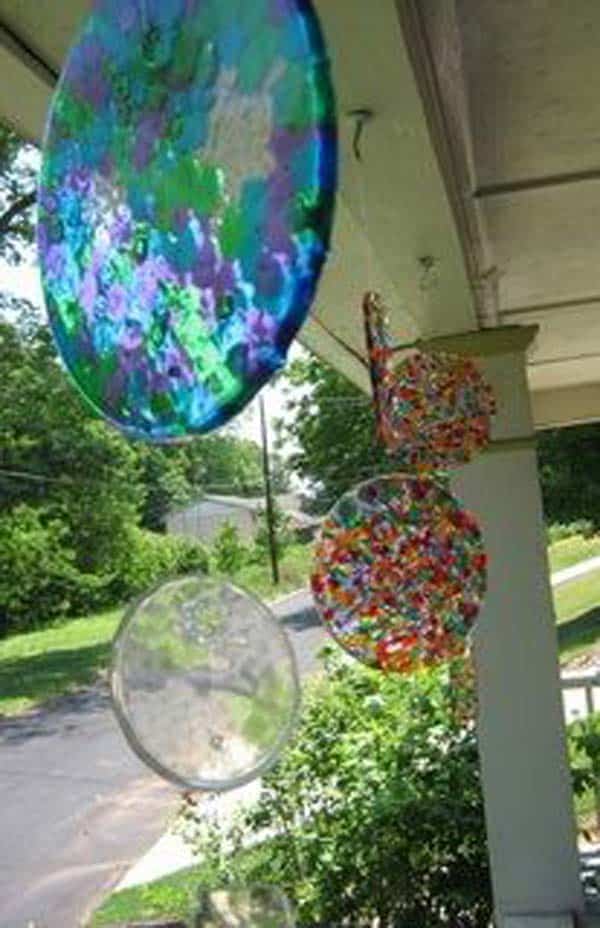 #8 CRAFT CEILING DECORATIONS WITH COLORFUL MELTED BEAMS