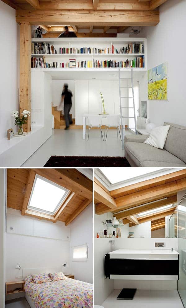 HYBRID SPACES USE RAW WOODEN STRUCTURES FOR VISUAL COMFORT AND SPACE EFFICIENCY