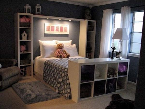 USE INEXPENSIVE IKEA SOLUTIONS TO EMPHASIZE STORAGE