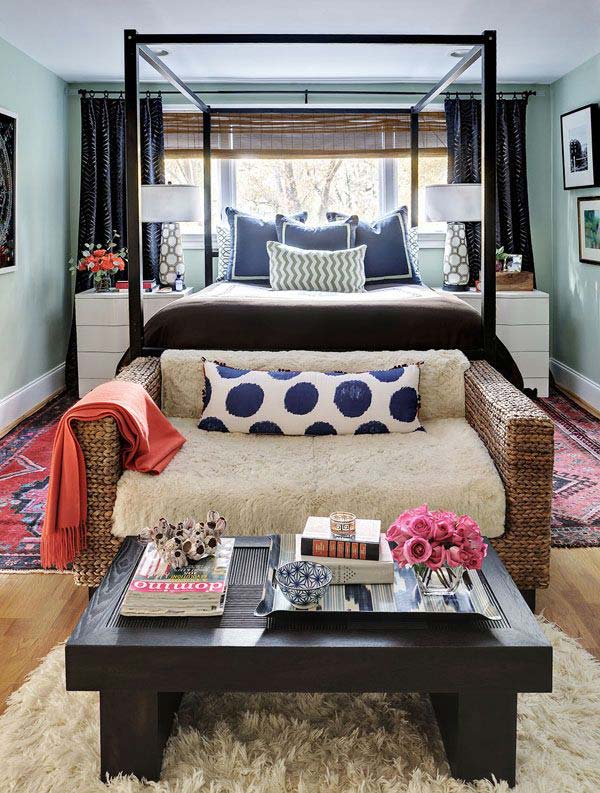 32 Super Cool Bedroom Decor Ideas for The Foot of the Bed homesthetics decor (31)