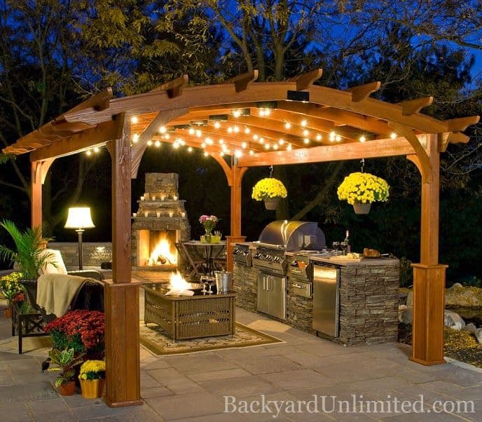 44 Inspiring Pergola Ensembles For Your Backyard & Pergola Types homesthetics dream pergolaExplained (19)