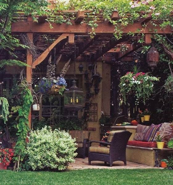 44 Inspiring Pergola Ensembles For Your Backyard & Pergola Types homesthetics dream pergolaExplained (37)