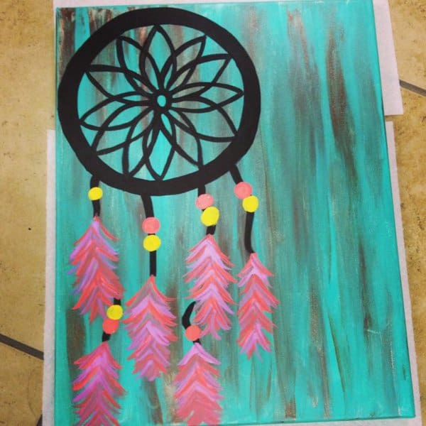 18. LEARN TO MAKE AND PAINT A DREAM CATCHER