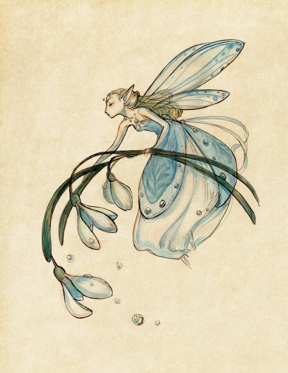 #9 A DESIGN OF A FAIRY HOLDING A FLOWER CAN BE REALIZED