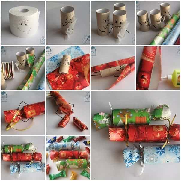 candy box paper roll