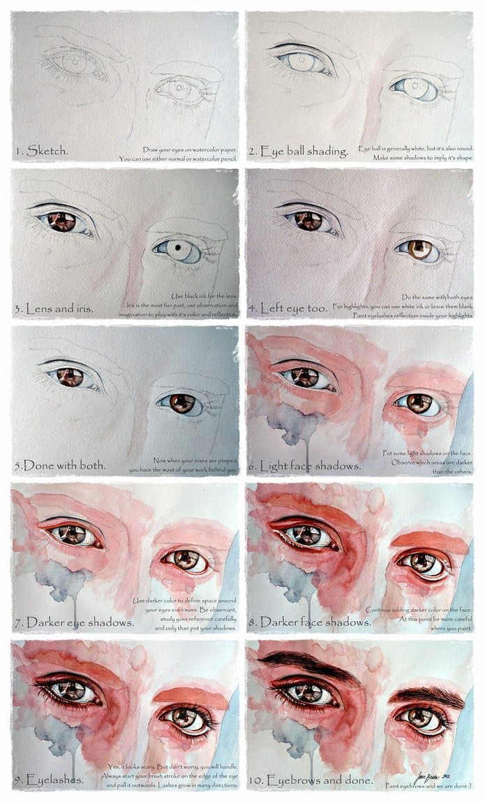 human eye tutorial