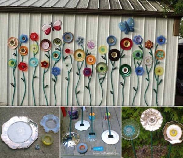Simple Low Budget DIY Garden Art Flower Yard Projects To Do homesthetics (1)