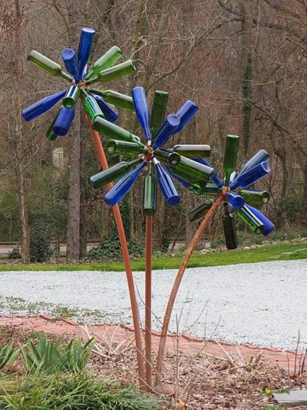 Simple Low Budget DIY Garden Art Flower Yard Projects To Do homesthetics (13)