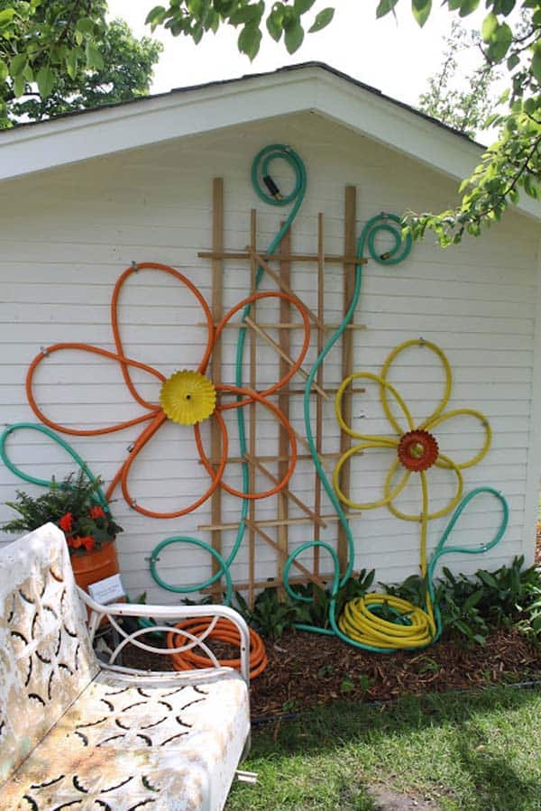 Simple Low Budget DIY Garden Art Flower Yard Projects To Do homesthetics (4)