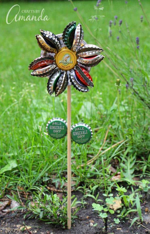 Simple Low Budget DIY Garden Art Flower Yard Projects To Do homesthetics (6)