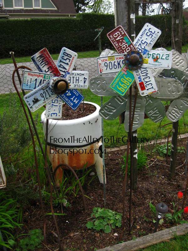 Simple Low Budget DIY Garden Art Flower Yard Projects To Do homesthetics (8)