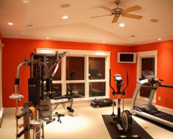 decor homesthetics Get Your Home Fit With These 92 Home Gym Design Ideas (1)
