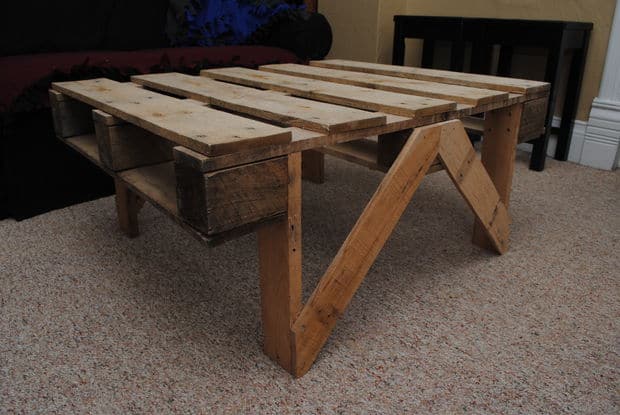 diy pallet coffee table