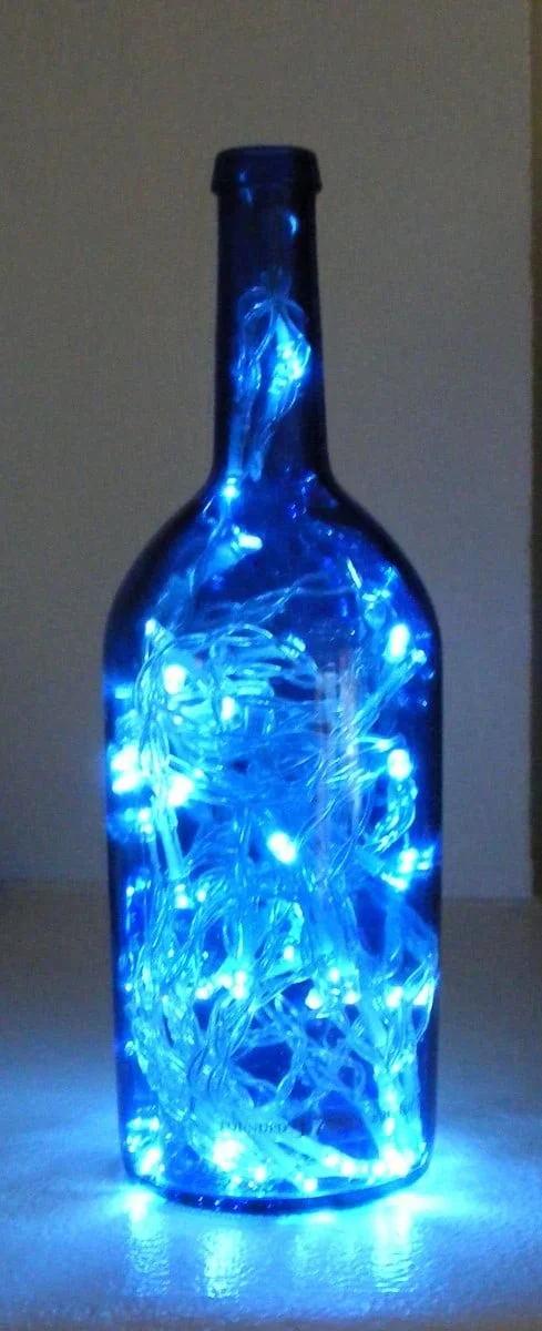 LED wine bottle light