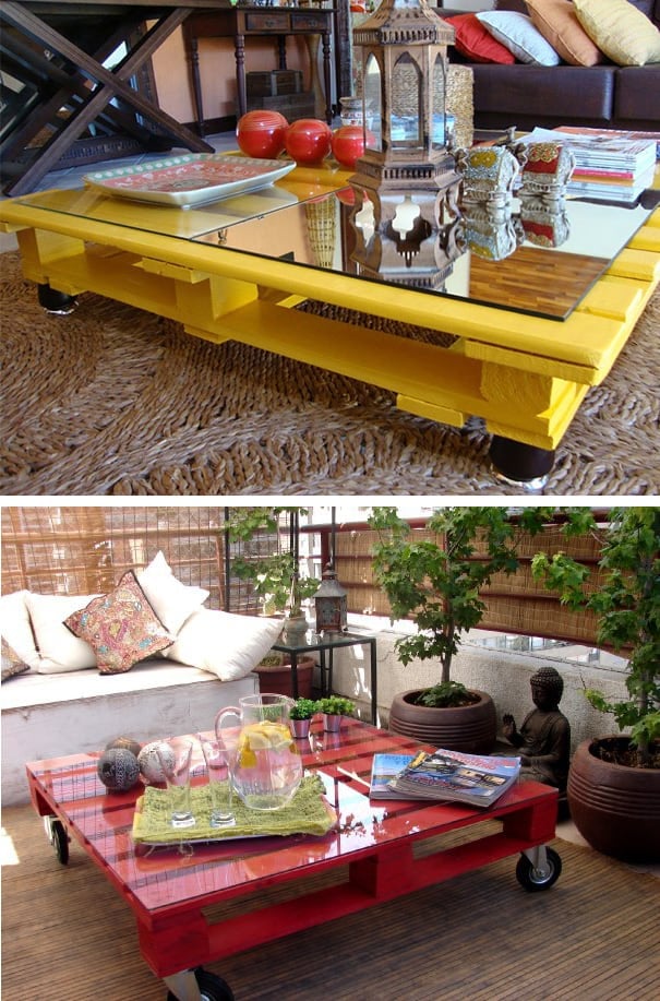 #40. COLORFUL MODERN COFFEE TABLES