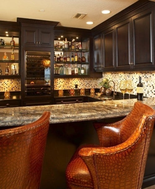 50 Stunning Home Bar Designs - Style Estate -