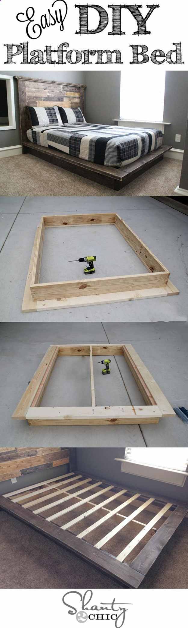 DIY PLATFORM BED