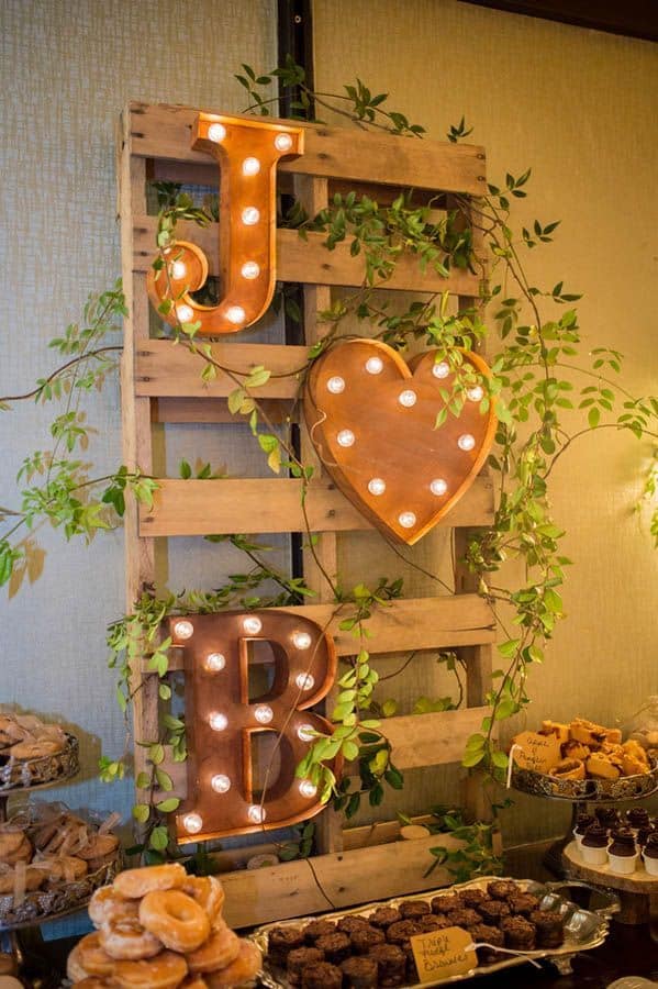 SPECIAL WEDDING Wooden Pallet DECOR