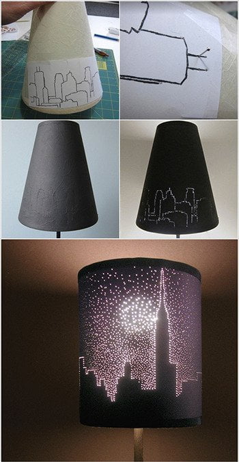 CITYSCAPE LAMPSHADE