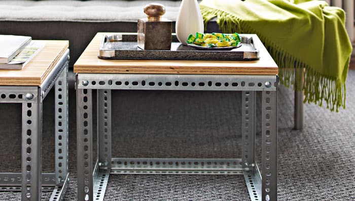 INDUSTRIAL SIDE TABLES
