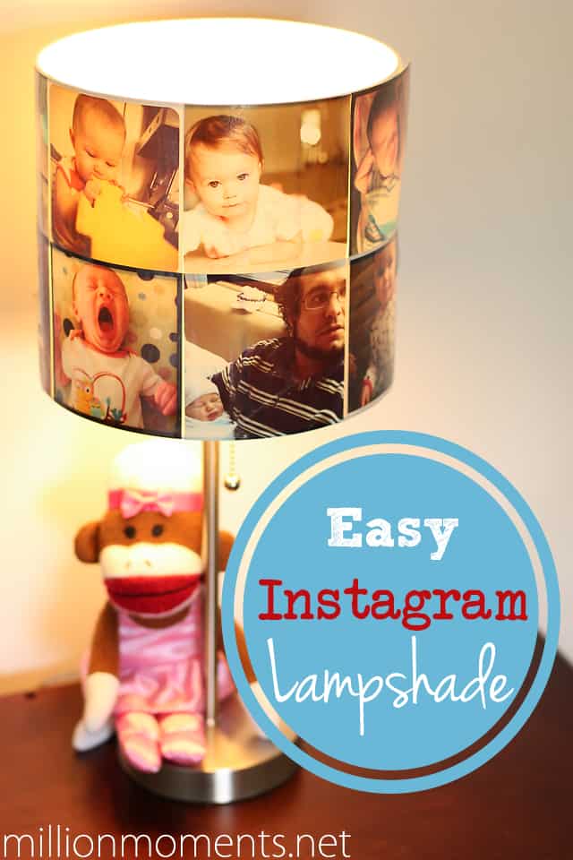 DIY INSTAGRAM LAMPSHADE